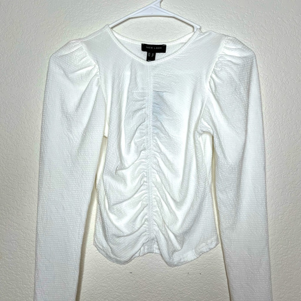 New Look sz 6 puff sleeve top